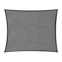 Wallaroo Outdoor Sun Shade Sail Canopy Grey Square 6 x 6m