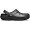 Crocs Women's Classic Platform Lined Clog; Black, W9