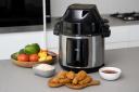 Healthy Choice Air Fryer + Pressure Cooker (Silver) - 6L