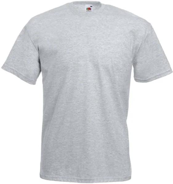 Valueweight T (61-036-0) Heather Grey - Fruit of The Loom SC221 - Size M