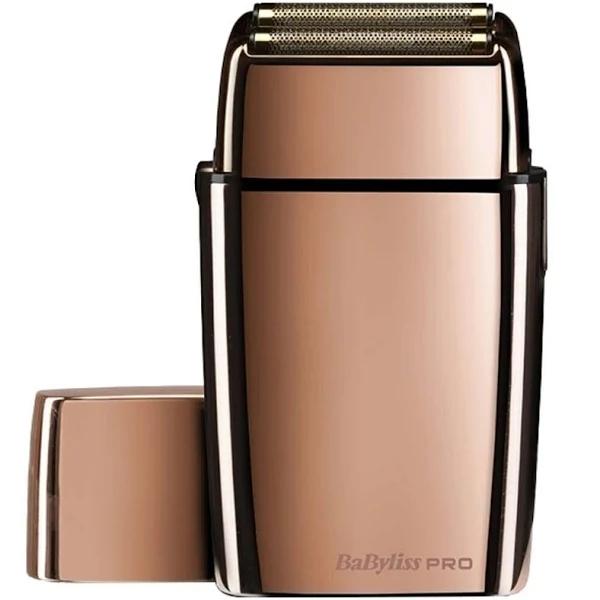 Babyliss Pro Titanium Cordless Double Foil Shaver Rose Gold