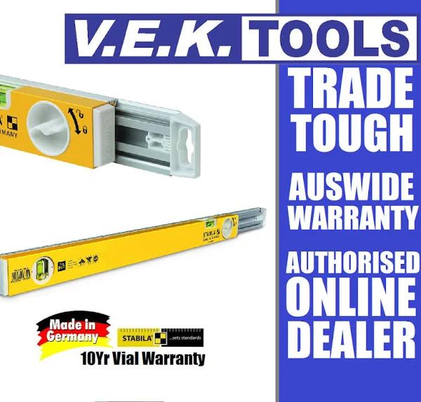 Telescopic Extendable Spirit Level 80cm - 127cm German Made-80t/80-127