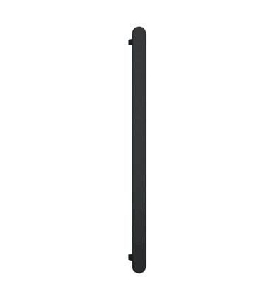 Flat/Pill 12Volt Vertical Bar 900x50x50mm 25Watts in Matte Black by Thermogroup