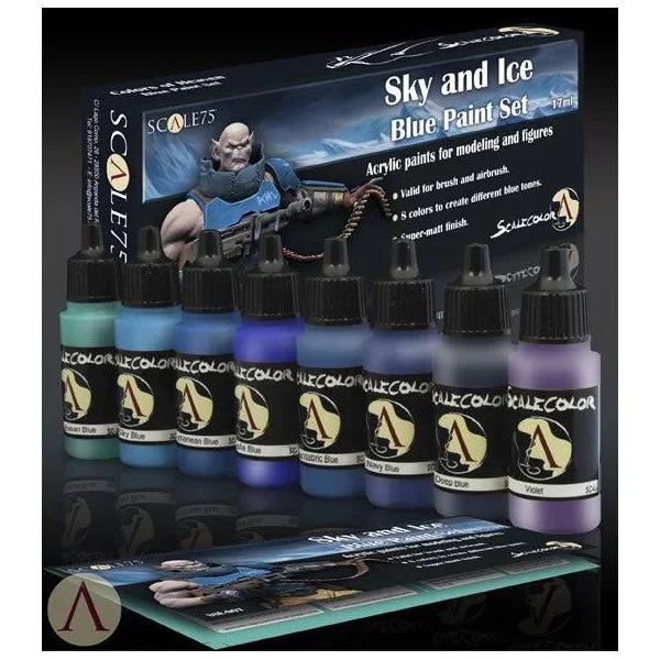 Scale 75 SCALECOLOR Sky and Ice Paint Set