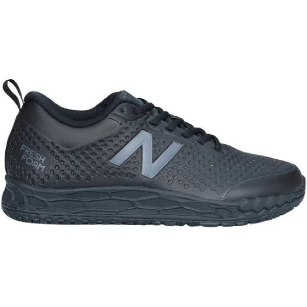 New Balance | Mens Fresh Foam 906 Slip Resistant 2E-Wide (Black) 7.5