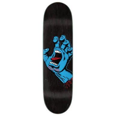 Santa Cruz Screaming Hand Black 8.6" Skateboard Deck