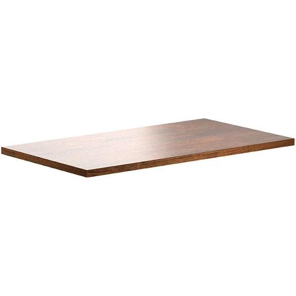 Desky Mini Rubberwood Desk Tops - Walnut / 900x500mm