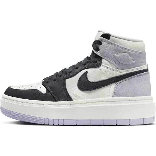 Wmns Air Jordan 1 Elevate High Sneakers Titanium / Dark Smoke Grey - US 6.5