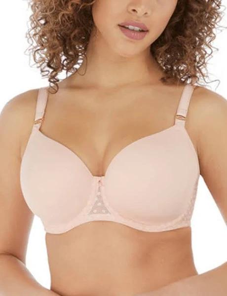 Freya Starlight Underwired Moulded Balcony T-Shirt Bra - Rosewater - 14B Rosewater