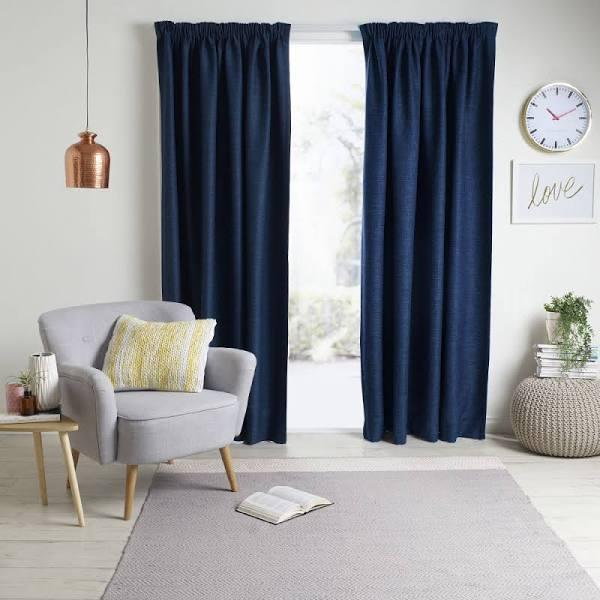 Gummerson Rylee Jumbo Drop Pencil Pleat Curtains