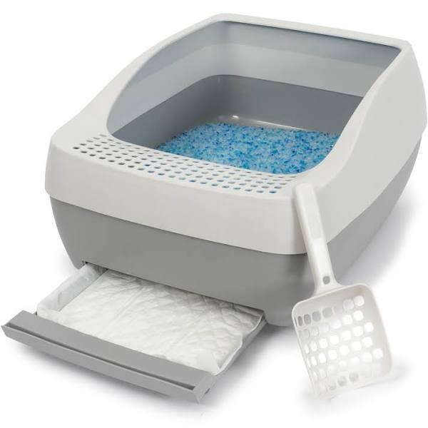 PetSafe Premium Crystal Cat Litter Box System