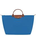 Longchamp Small Le Pliage Recycled Canvas Top Handle Bag Carrot