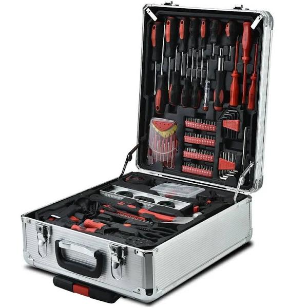 Bullet 925PC Tool Box On Wheels Kit Trolley Mobile Handle