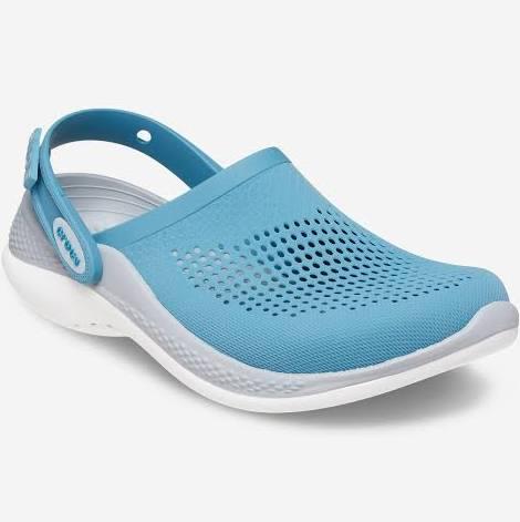 Crocs Unisex LiteRide 360 Clog, Blue Steel/Microchip / M12