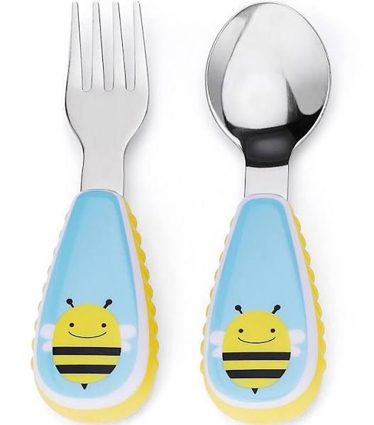 Skip Hop Zoo Zootensils Fork & Spoon - Bee