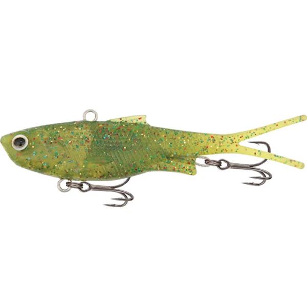 Samaki Vibelicious Fork Tail Soft Vibe Lure 7cm 10g Avocado