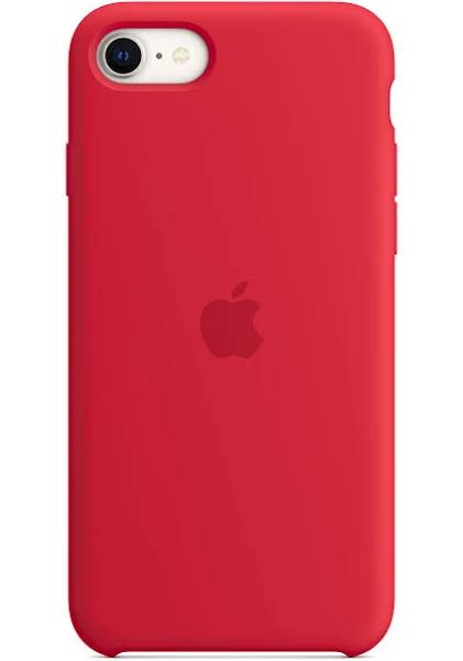 Apple iPhone SE Silicone Case (PRODUCT)RED