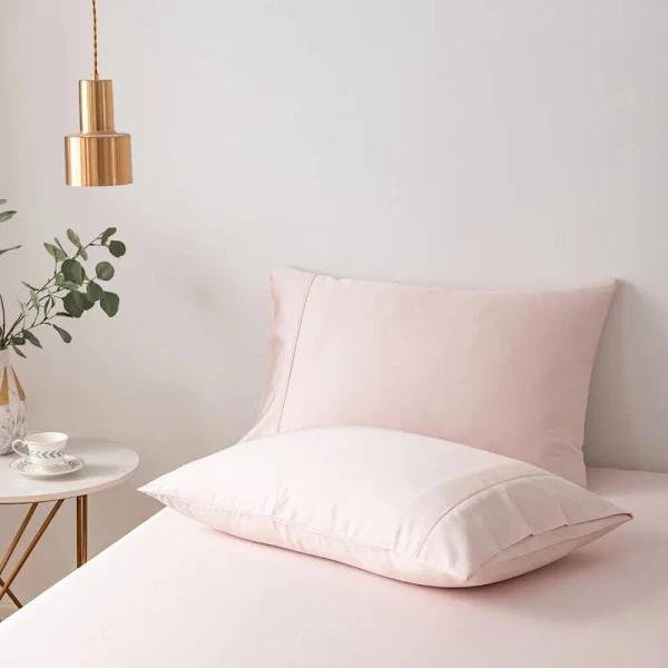 Bamboo Pillowcase Set - Blush, Standard