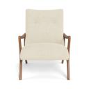 Penny Fabric Occasional Armchair Ivory by Freedom