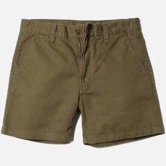 Nudie Jeans Luke Worker Shorts Twill Men's Organic Shorts W27 Sustainable Clothing