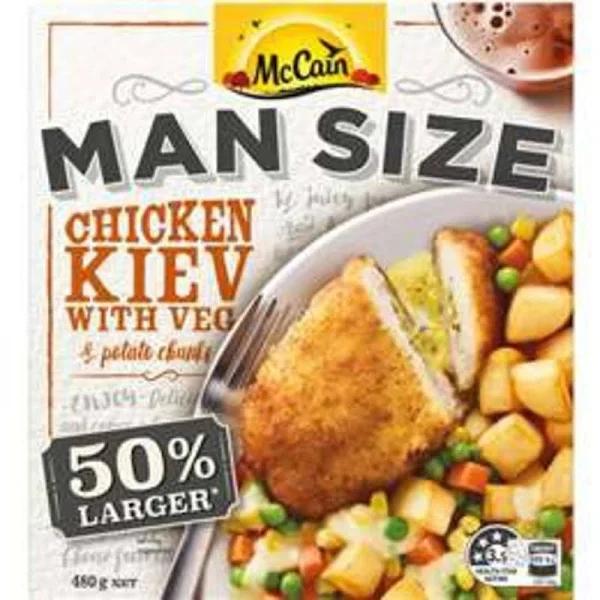 McCain Man Size Chicken Kiev