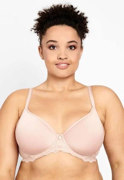 Berlei Lift & Shape T-Shirt Spacer Bra - Nude Lace / 18 DD