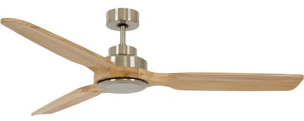 Beacon Ceiling Fan Shoalhaven 142cm / 56" Without Light Chrome Brushed