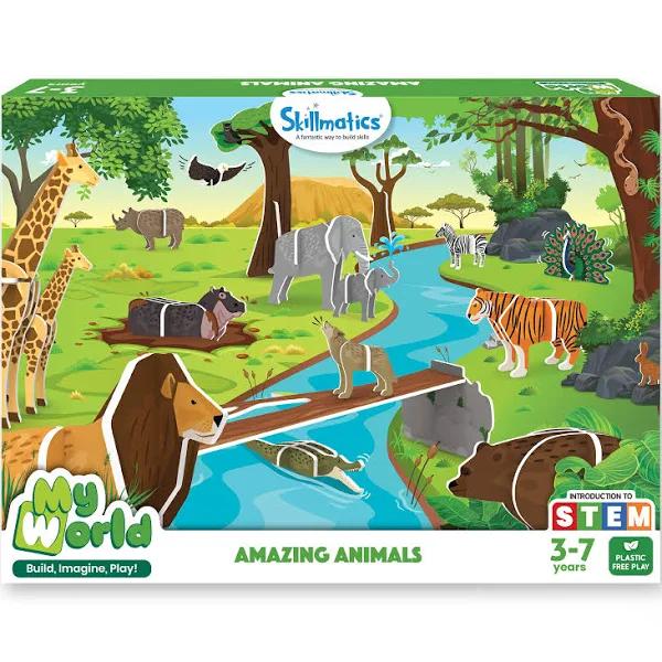 Skillmatics - My World Amazing Animals