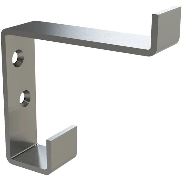 Emro Hat & Coat Hook 70mm 304 Grade Satin Stainless Steel 170