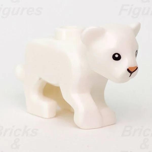 Lego Town City White Baby Lion Cub Wildlife Rescue Animal Minifigure