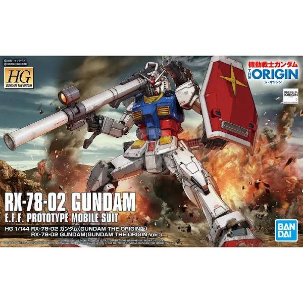 Bandai 1/144 HG RX-78-02 Gundam (Gundam The Origin Ver.)