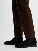 R.M.Williams - Men - Comfort Craftsman Suede Chelsea Boots Black