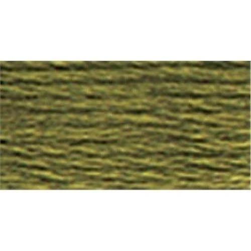 DMC Pearl Cotton Skein Size 5 27.3yd Dark Khaki Green