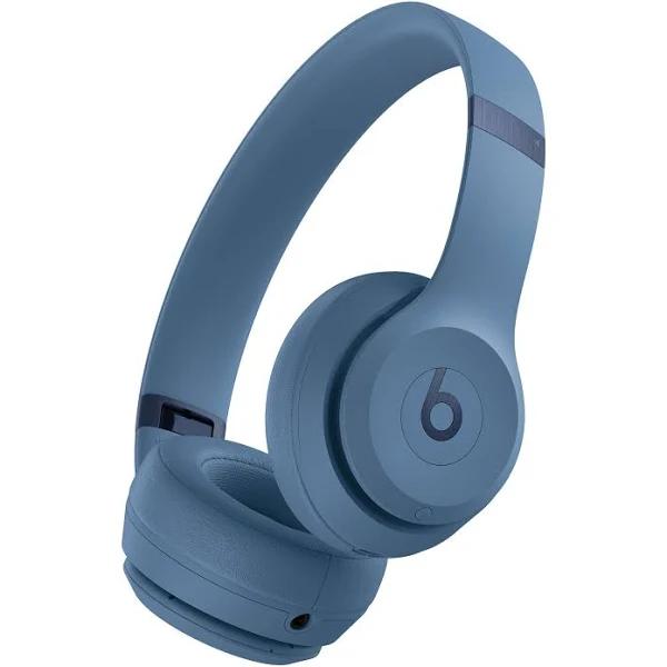 Beats Solo 4 On-Ear Wireless Headphones (Slate Blue)