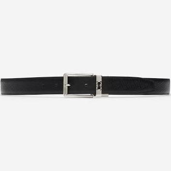 Calibre Monogram Reversible Belt Black