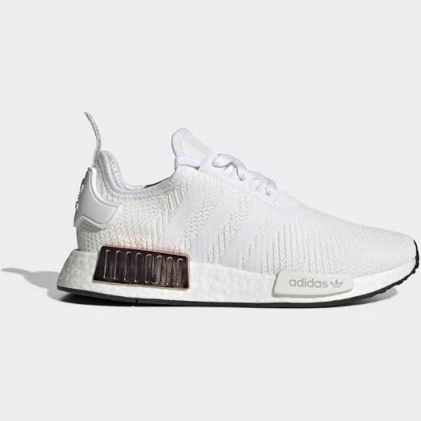 Adidas NMD_R1 'Metallic Plugs - Cloud White' Sneakers | Women's Size 8