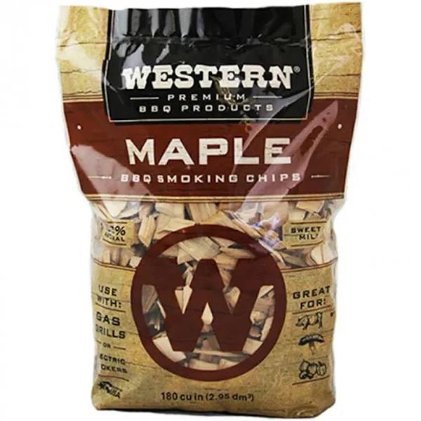 Western BBQ Maple Wood Chunks 3.1kg