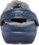 Crocs Classic Lined Clog - Kids' Navy/Charcoal, 2.0