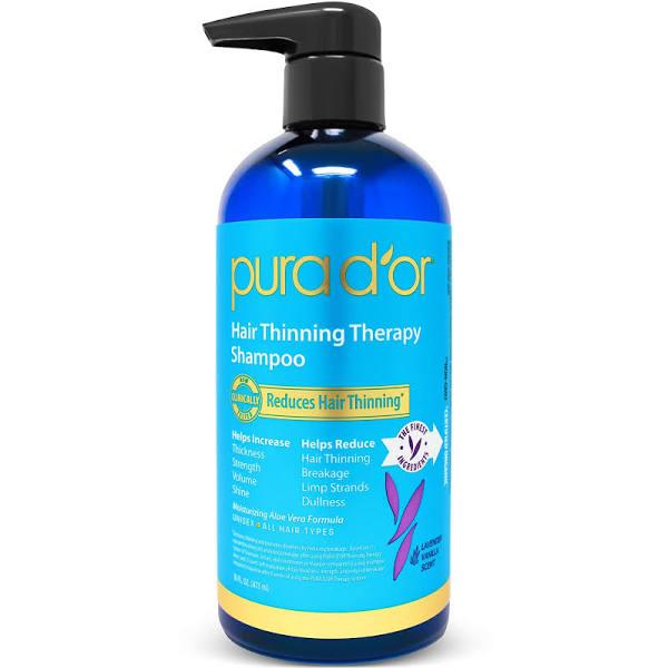 Pura D'or, Hair Thinning Therapy Shampoo, Lavender Vanilla