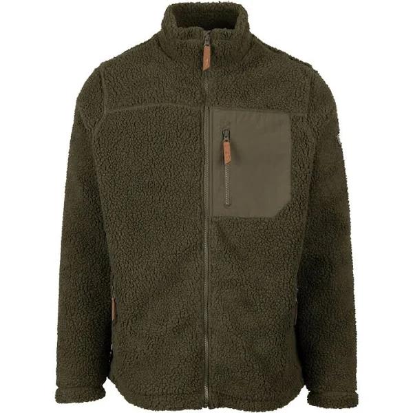 Trespass Mens Buck Fleece Jacket (Ivy) (XS)