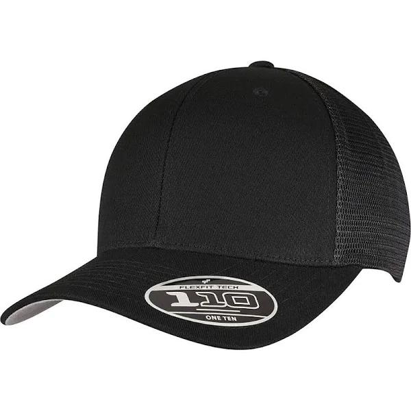 Flexfit Unisex Adult 110 Mesh Trucker Cap (Black) (One Size)