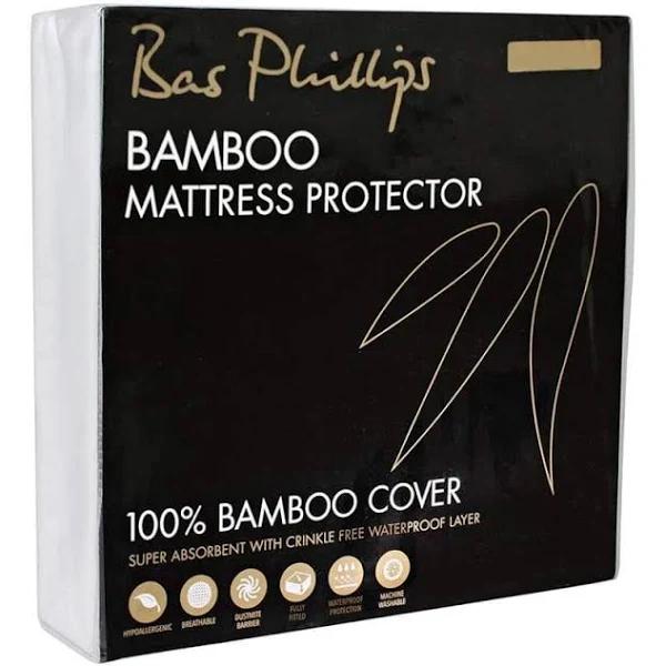 Bas Phillips Bamboo Waterproof Mattress Protector - King