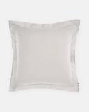 Linen House - Silver European - Vienna 300TC Cotton Percale European Pillowcase - Size One Size at The Iconic