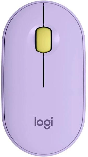Logitech M350 Pebble Wireless Mouse (Lavender)
