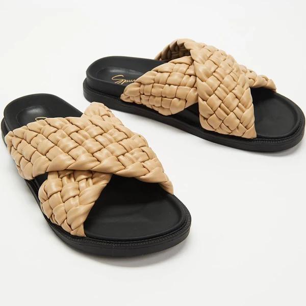 SPURR - Women's Neutrals Flat Sandals - Jessie Chunky Sandals - Size 9 at The Iconic