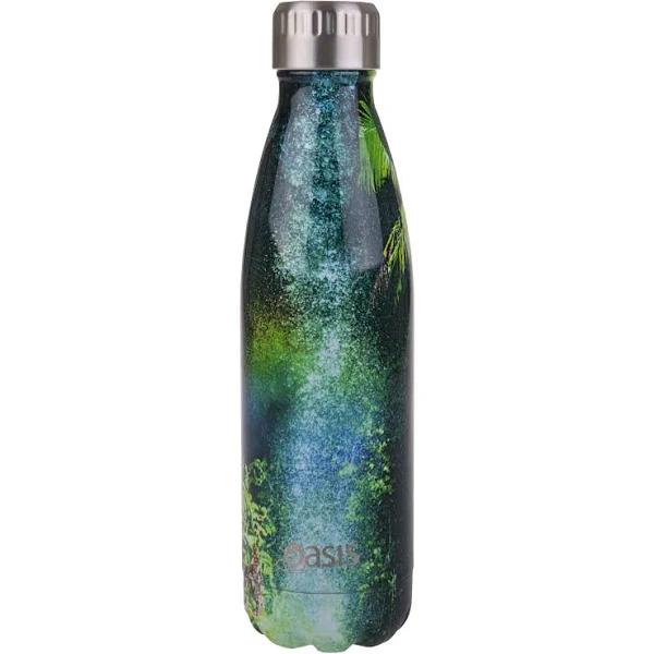 Oasis Stainless Steel Insulated Drink Bottle 500ml - Rainforest