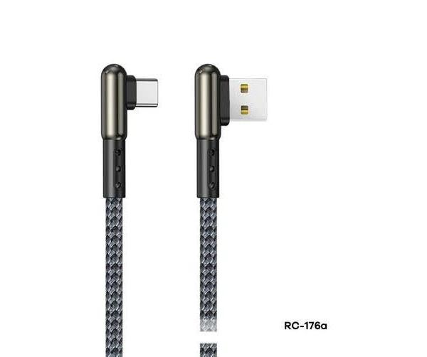 Phone Charging Cable Type-C Remax Block-Free Gaming For Samsung Android Silver - AfterPay & zipPay Available