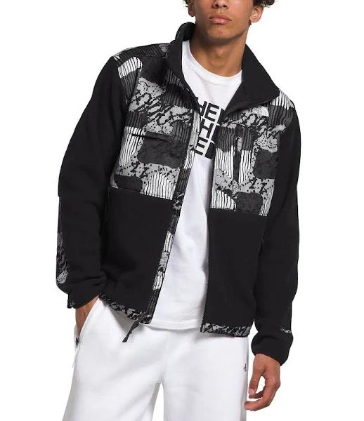 The North Face Denali Polartec Fleece Jacket in Black Yosemite Print