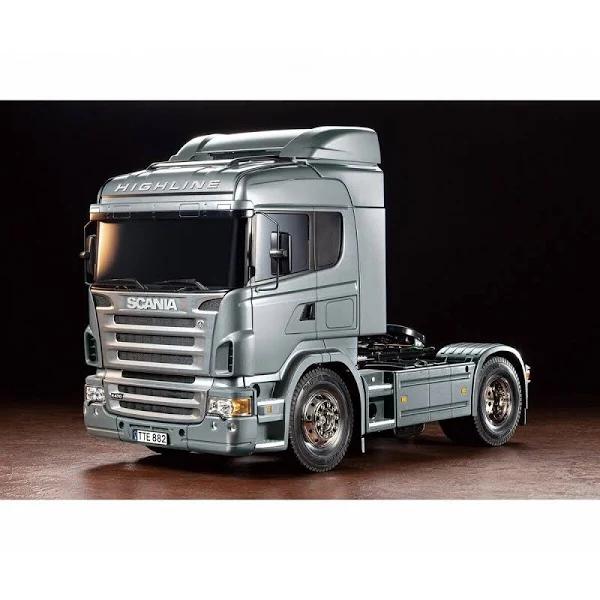 Tamiya 1/14 Scania R470 Rc Truck (Silver Edition)