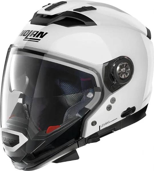 Nolan N70-2 GT Classic 2023 N-Com Helmet, White, Size 2XL